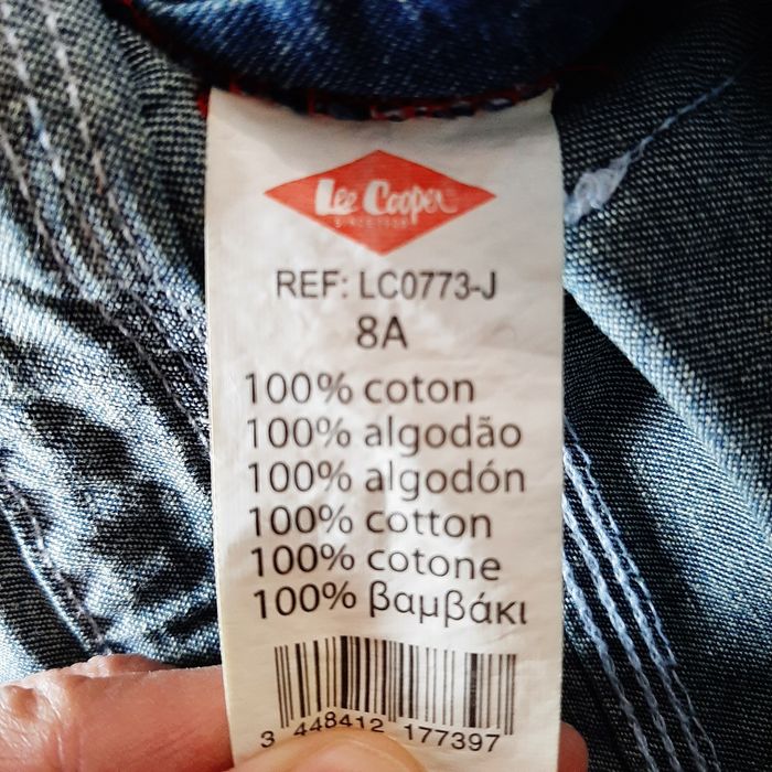 Salopette combishort Lee Cooper Fille 8 ans - photo numéro 7