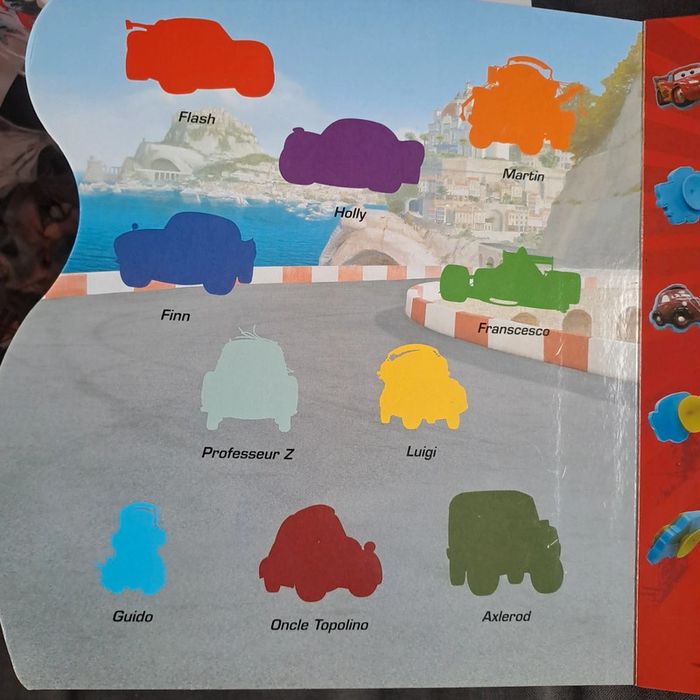 Lot livre jouet dessin Cars #cars - photo numéro 9