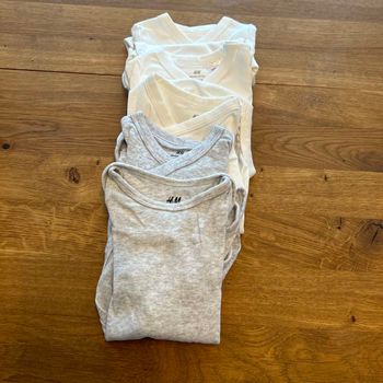 Lot de 5 bodies manches longues