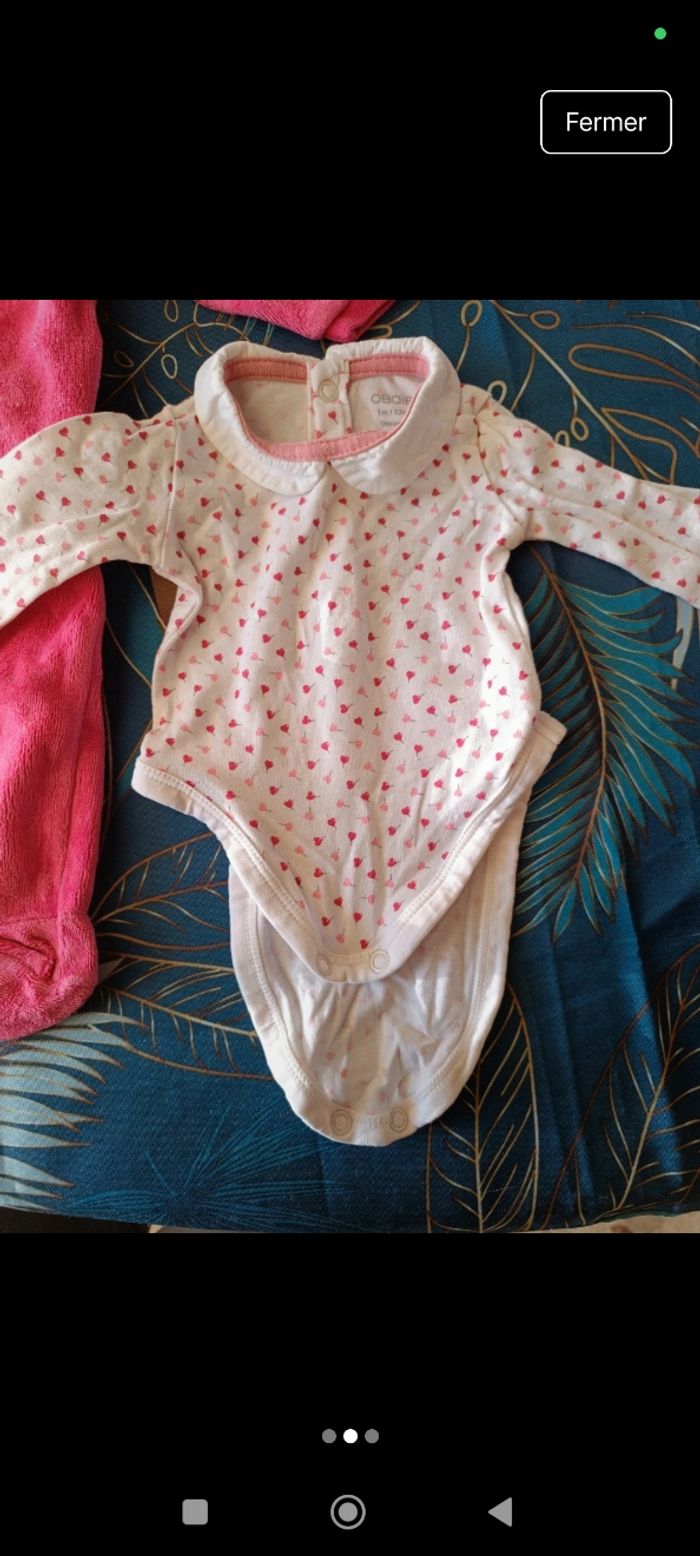Lot pyjama+ body - photo numéro 3