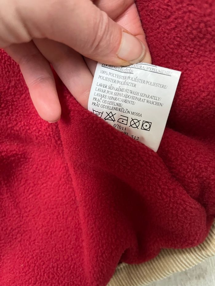 Manteau beige velours côtelé  Kimbaloo  taille 12 mois - photo numéro 4