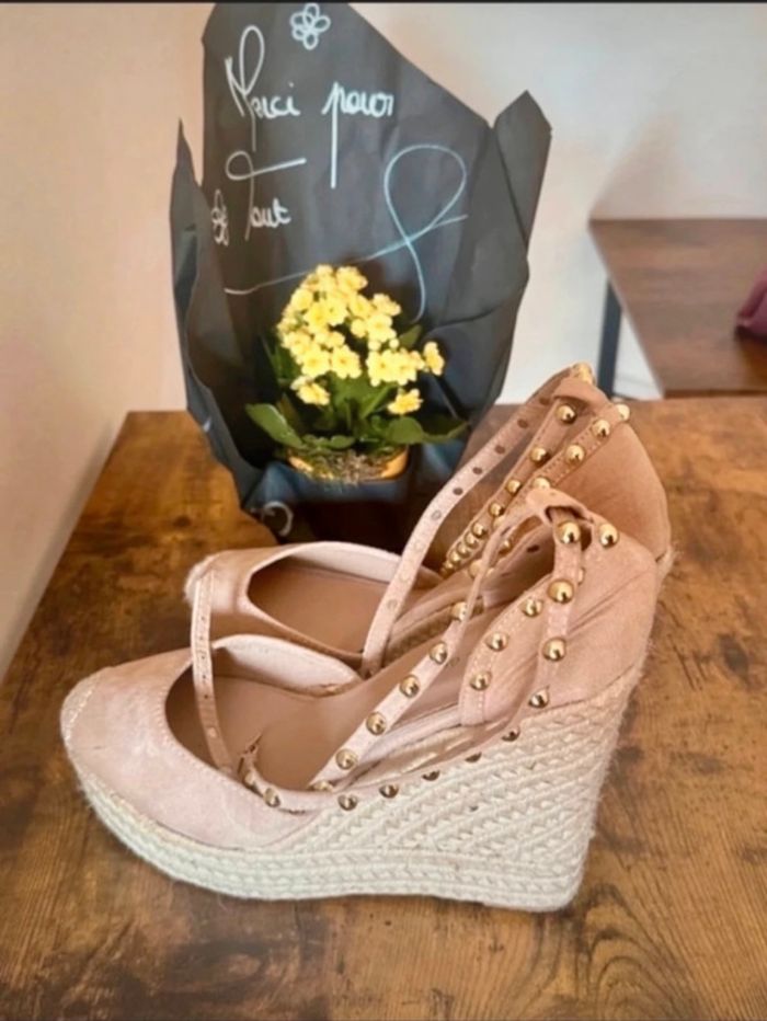 Espadrille compensée femme P41👠 - photo numéro 5