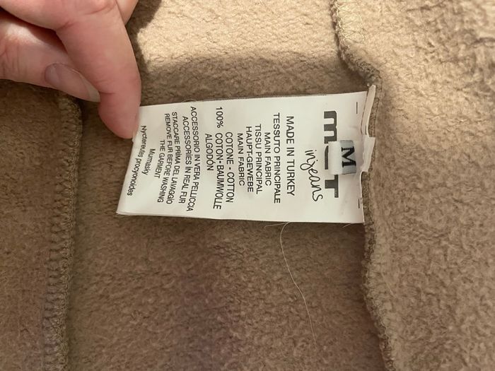 Blazer long MET beige femme taille M - photo numéro 7