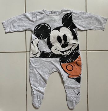 Pyjama gris chiné Mickey