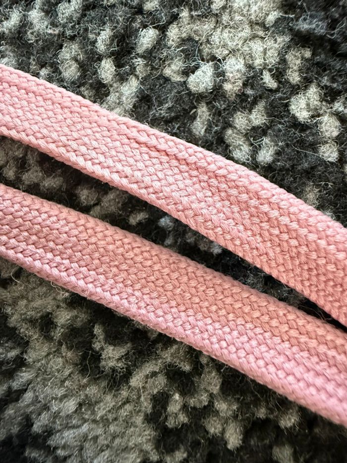 Lot de deux paires de lacets rouge et rose - photo numéro 5