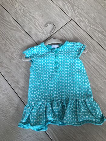 Robe turquoise