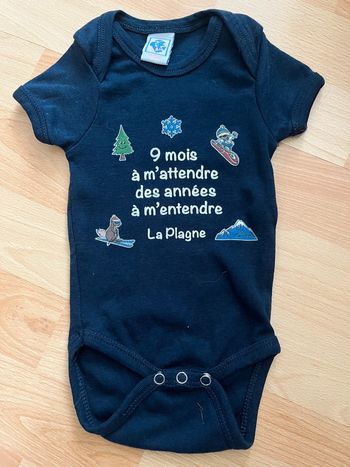 Body manches courtes La Plagne