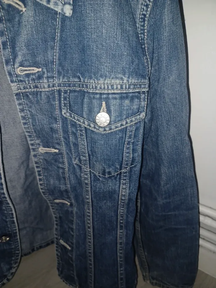 Veste en jean enfant 14 ans - photo numéro 5