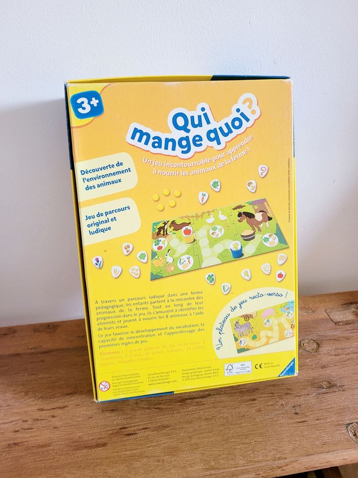 Jeu Qui mange quoi ? Ravensburger - photo numéro 2