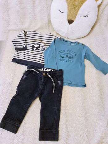 Lot vêtements/ ensemble garçon 12 mois