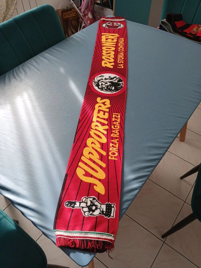 Écharpe foot ultra milan ac Italie italia