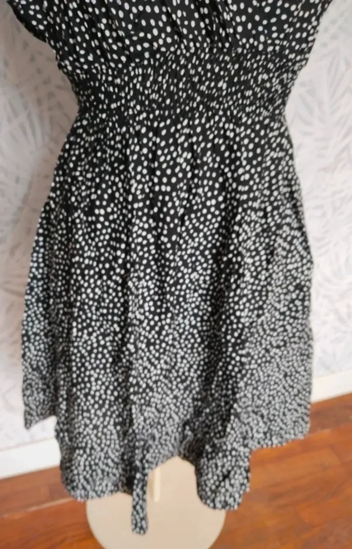Magnifique robe d'été à pois femme neuve taille S/M 36 38 - photo numéro 6