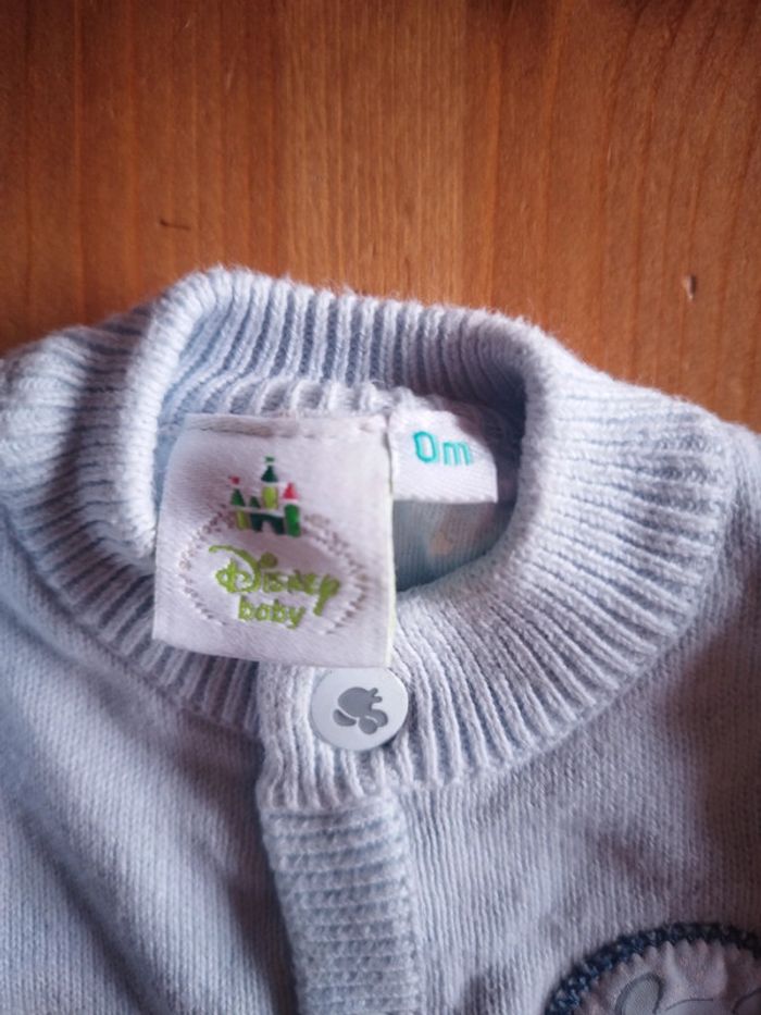 Gilet bleu Winnie l'ourson taille naissance - photo numéro 2