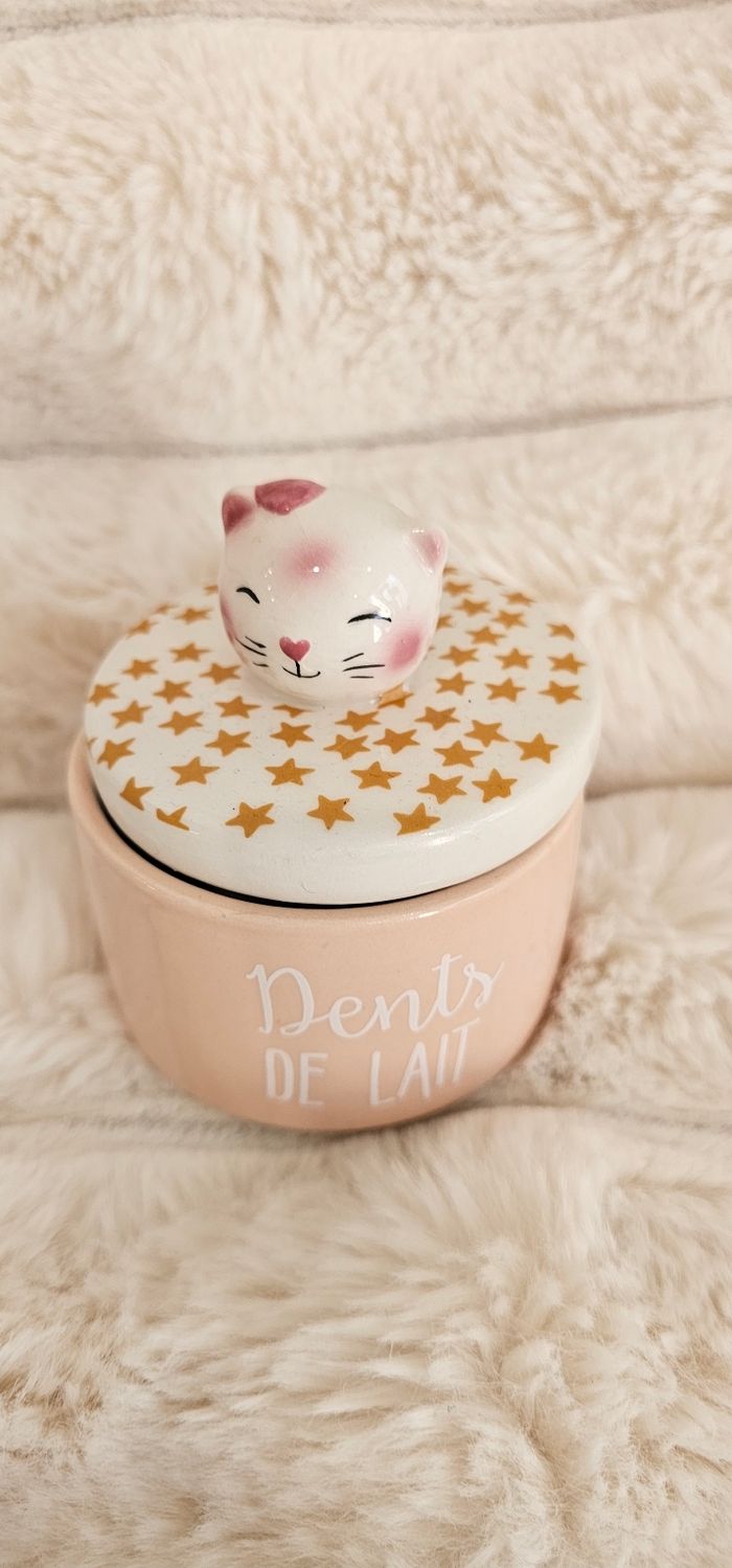 Magnifique boîte a dent de lait chat 🐱 Neuf - photo numéro 2