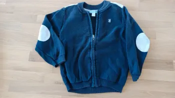 Gilet bleu marine obaidi 3 ans