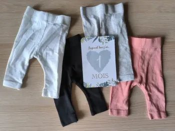Lot leggings 1 mois