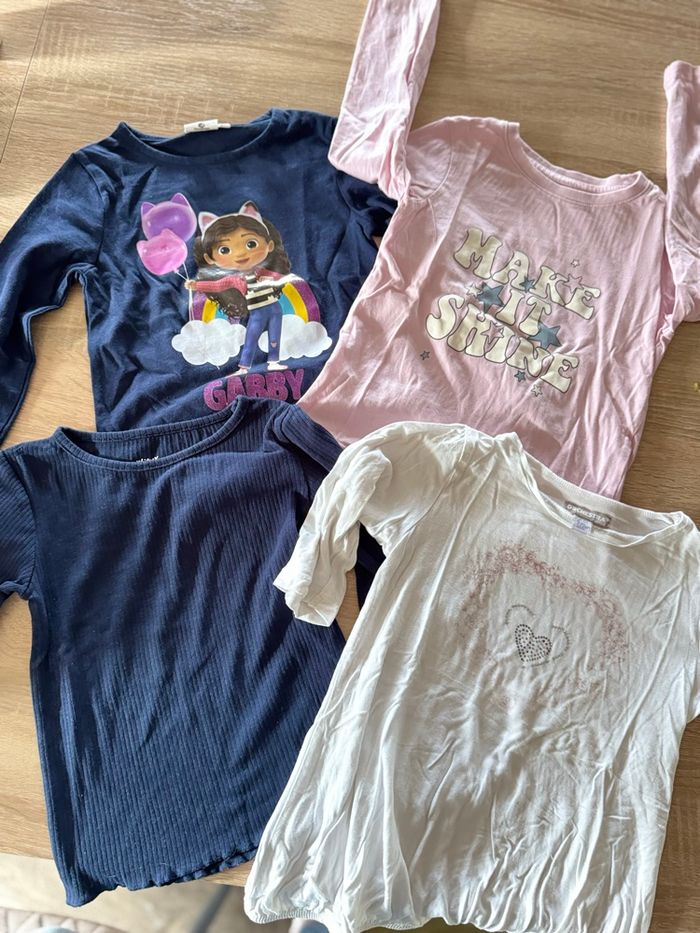 Lot t shirt manche longue