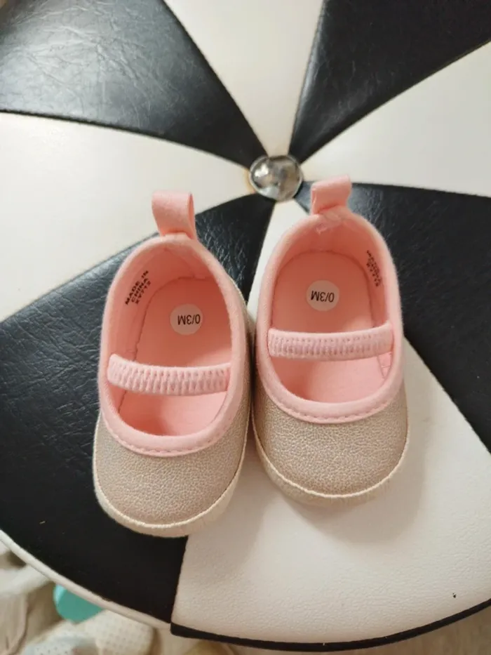 Chaussures rose et or - photo numéro 2