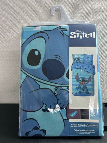Parure Housse De Couette Lilo And Stitch En Coton