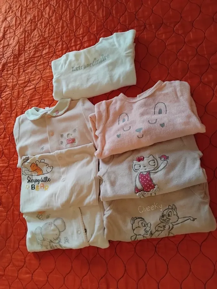Pyjamas fille 3/6/9mois fille - photo numéro 15