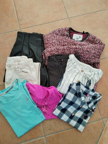 Lot vêtements fille 8ans 