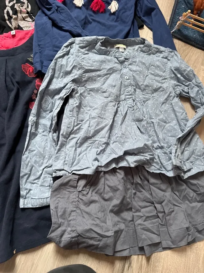 Lot tee-shirts tunique 8 ans fille - photo numéro 6