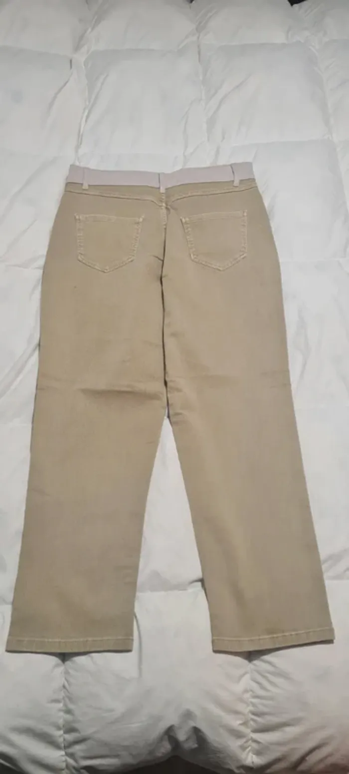 Jean boyfit beige I.Code - photo numéro 6