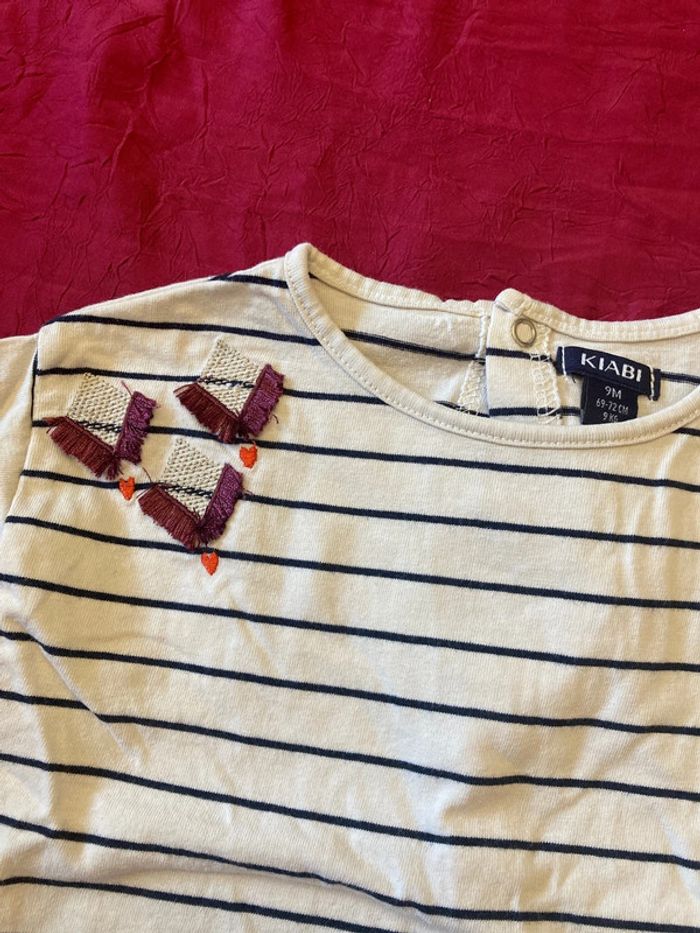 Teeshirt ML 9 mois - photo numéro 2