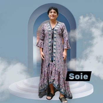 Kimono en pure soie pour t40