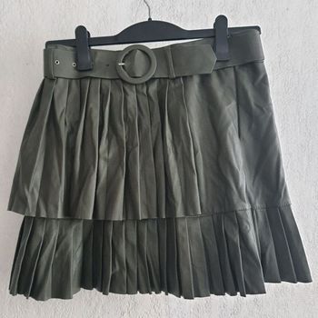 Jupe en simili cuir