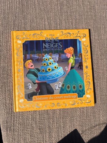 Livre Disney la reine des neiges