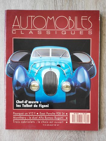 Automobiles Classiques n°20