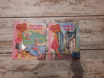 2 livres Puppy in my pocket