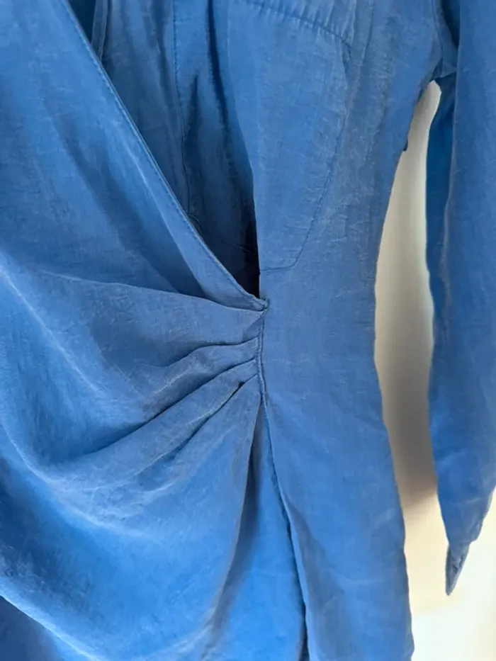 Robe Zara bleu - photo numéro 3