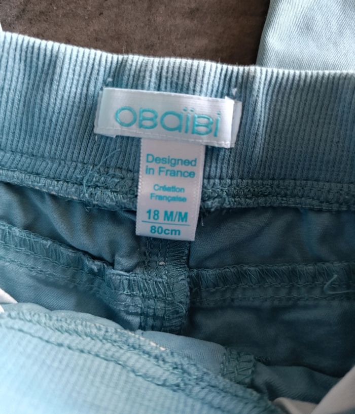 Pantalon bleu clair
Taille 18 mois - photo numéro 3