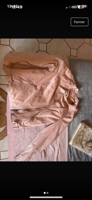 Veste cuir