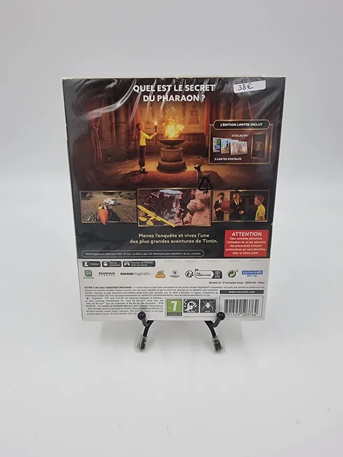 Jeu Playstation 5 Tintin Reporter – Les Cigares du Pharaon : Édition Limitée (Steelbook) neuf - photo numéro 2