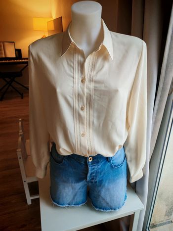 Chemise vintage 42 crème