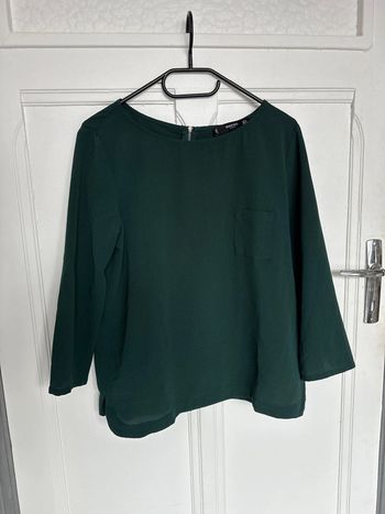 Blouse manches 3/4 mango