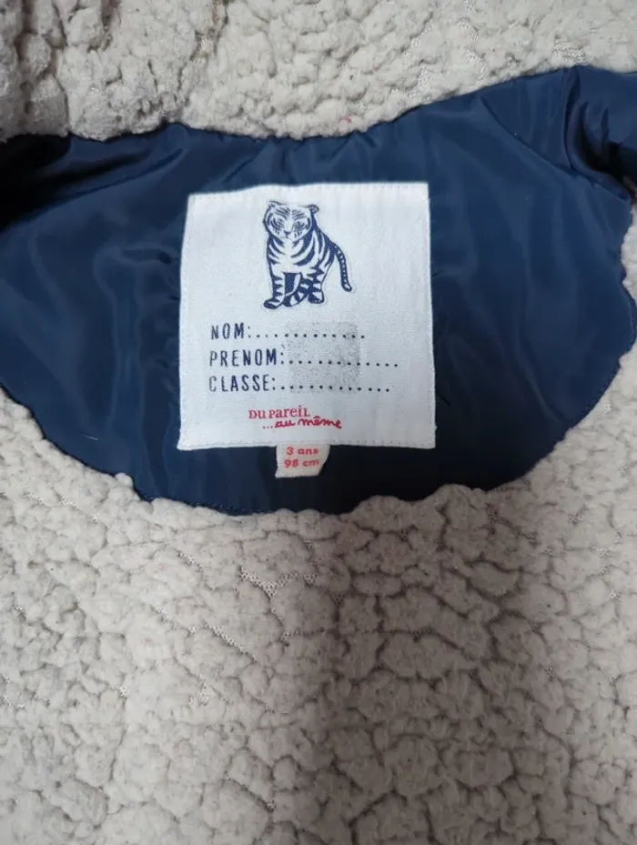 Manteau hiver 3 ans - photo numéro 3