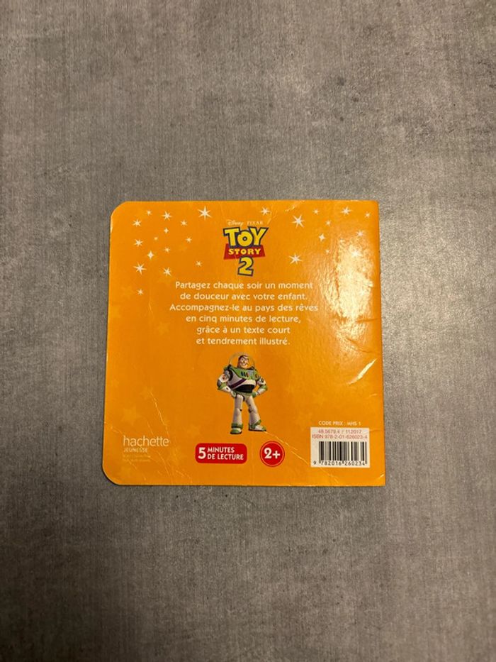 Livre Toy Story, deux mon histoire du soir - photo numéro 3