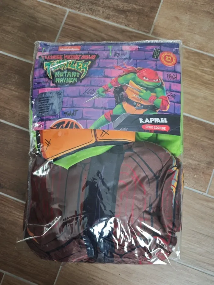 Déguisement tortue ninja 3/4ans - photo numéro 2