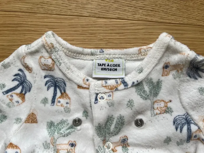 Pyjama à motif jungle - photo numéro 4