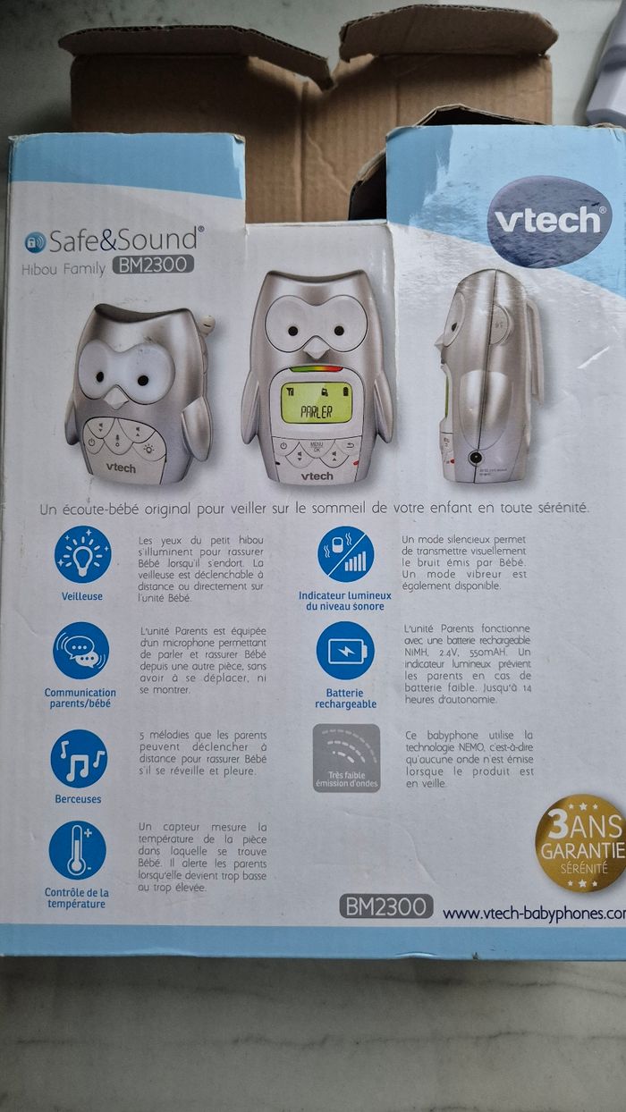 Babyphone Hibou Family VTECH 2300 - photo numéro 7