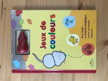 Livre interactif Jeux de couleurs +3ans
