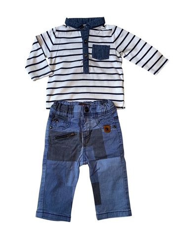 Ensemble polo pantalon 6 mois