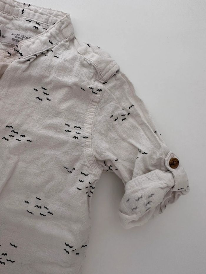 Chemise zara oiseaux - photo numéro 4