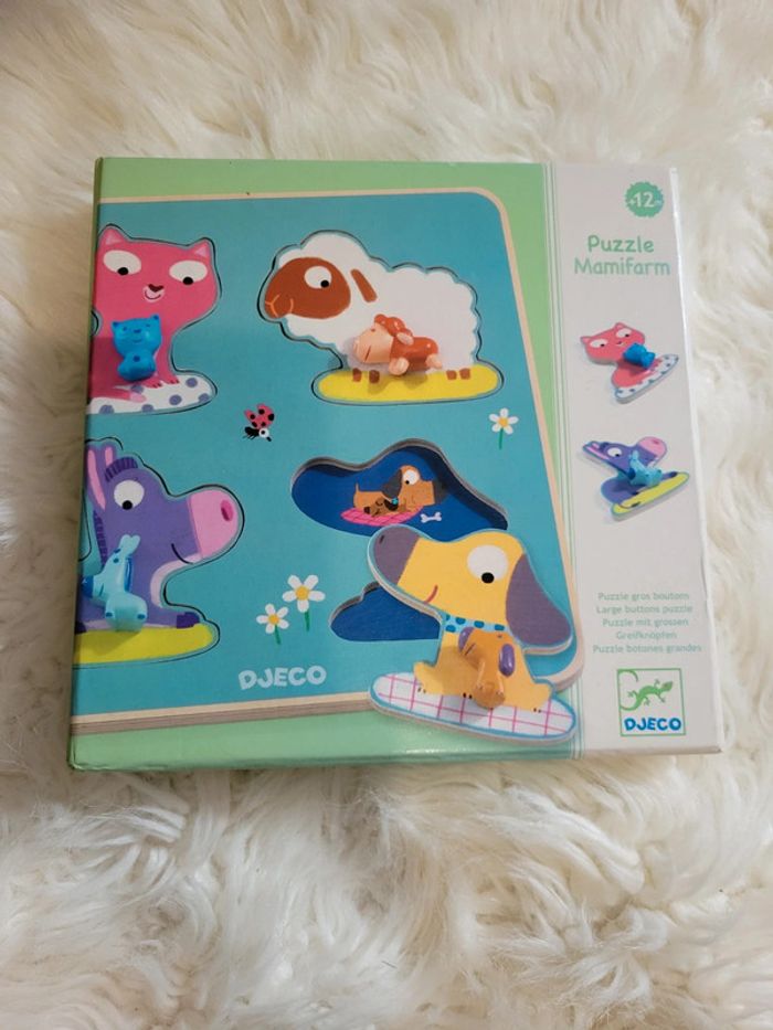 Lot 3 puzzles djeco +12m - photo numéro 11