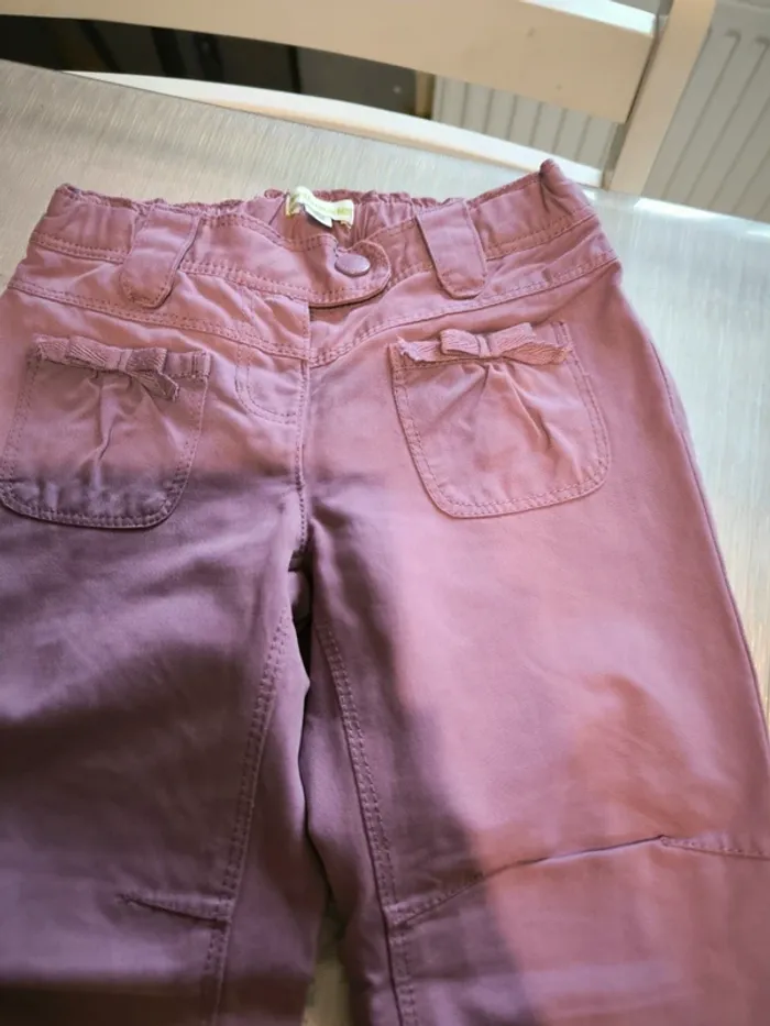 Pantalon violet 4 ans - photo numéro 3