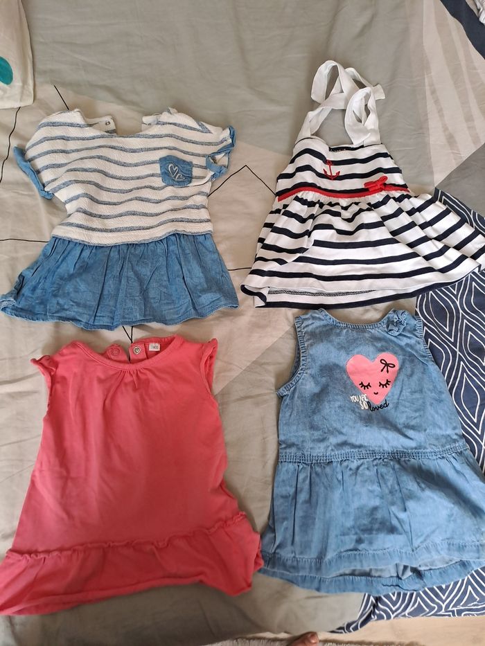 Lot de 4 robes